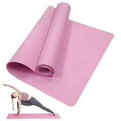 Pink Foldable Yoga Mat Eco Friendly EVA Folding Travel Fitness Exercise Mat 3/4/