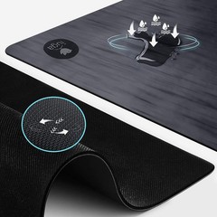 Grip-Enhancing Pro Yoga Mat with Middle-layer Mesh