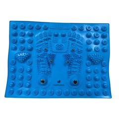 Healthyteria Foot Massage Mat Pad, Acupressure for Feet, Blue