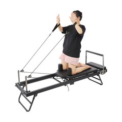 Cardio Fitness Full Body Yoga Reformer Foldable Pilates Reformer Workout Machine