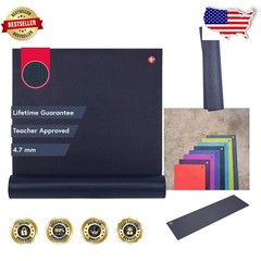 Yoga Mat PROlite 4.7mm Midnight PVC | High Density Cushion | OEKO-TEX Certified
