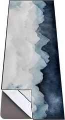 QiyI Yoga Mat Towel with Corner 70"x26", Watercolor Mountain