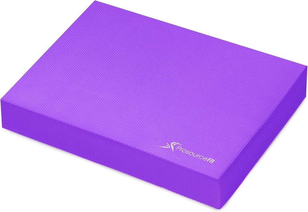 ProsourceFit Exercise Balance Pad Large Cushioned Non-Slip Foam Mat 15×19