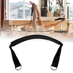 Pilates Foot Strap with Rings Enhance Flexibility Easy to Install Exercise Strap