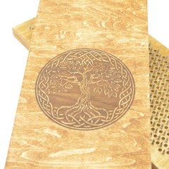 Sadhu Board “Tree of Life” Galvanized Nails 10 mm/0.4 inch