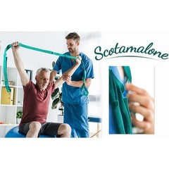 Stretching Strap with 10 Loops for Yoga Physical Therapy Home Workout Exercise