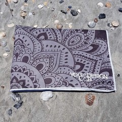 Yogadesignlab The Hot Yoga Non Slip Colorful In Eco Dry Mat For Hot Yoga Bikram
