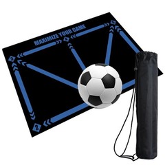 Pure Vie Anti-Slip Soccer Training Mat, Equipment Blue