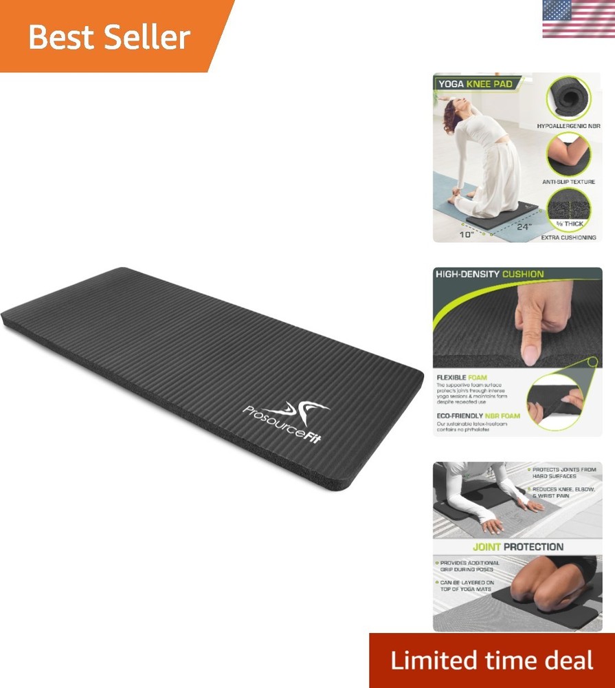 Travel-Friendly Yoga Knee Pad – 15mm Thick Cushion for Comfortable Workouts