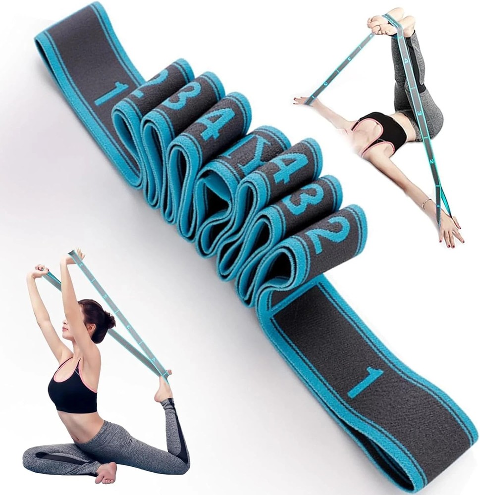 3pcs Yoga Stretch Belt, Resistance Bands, Fitness Bands, Training Bands,