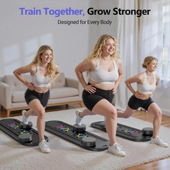 Pilates Board, Portable Pilates Reformer Machine for Home Workout, Easy-to-Use P