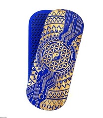Sadhu Nail Board Flower of Life Ultramarine Yoga 10mm Birch Wood Ballistic Nails