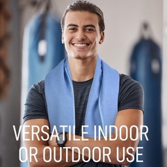 Microfiber Sports Workout Towels Fast Drying Fitness Sweat Towels for Men &