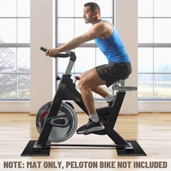 Under Desk Elliptical Mat – Non-Slip Exercise Equipment for 1, Black 1 Pc