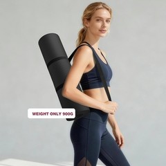 KEEP 10mm Extra Thick NBR Yoga Mat, 72×24 Inch, Non-Slip for Yoga & Pilates
