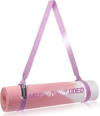 MAT NOT Included] Yoga Mat Sling, Yoga Mat Straps for Carrying, Easy-Cinch Yoga