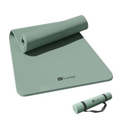 Yoga Mat – Premium 7mm Thick Exercise Mat, Anti-Tear 32” Extra Pale Green