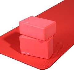 2-Pack Yoga Blocks, High Density Foam, Multiple Colors