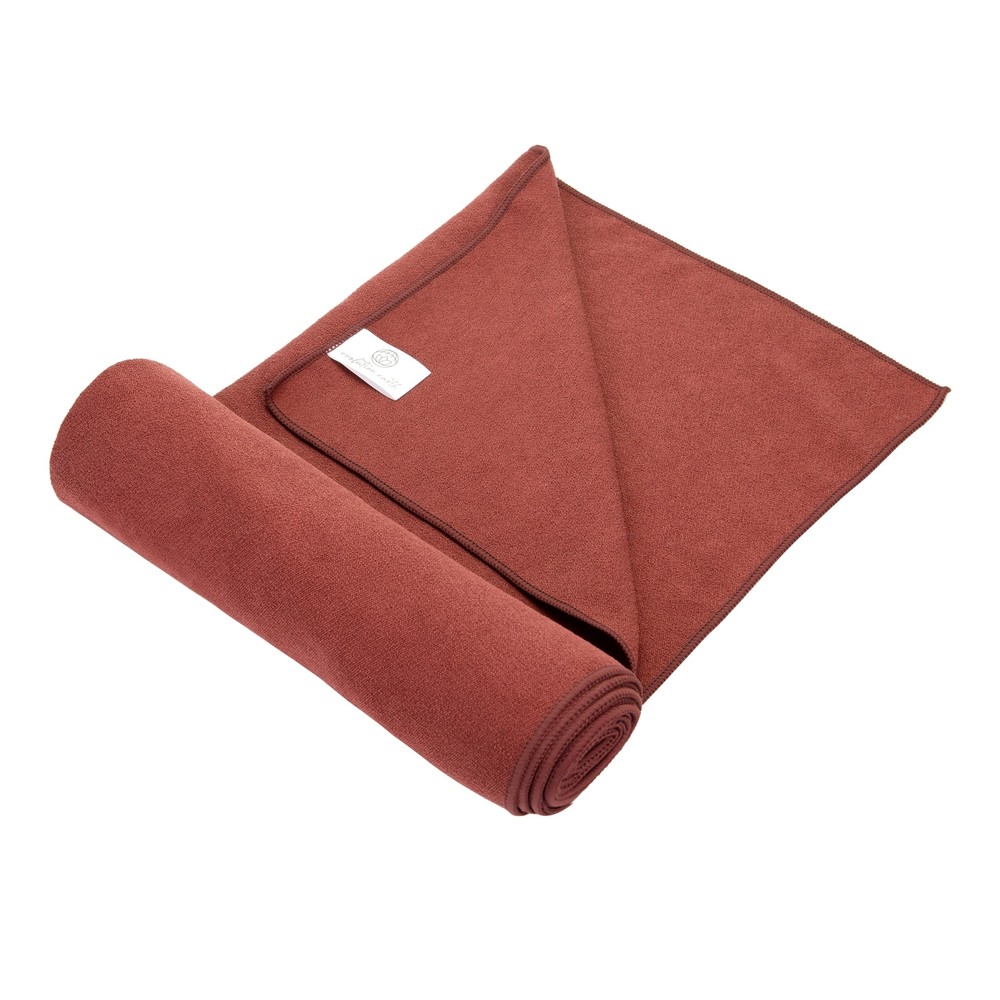 Yoga Towel-Ground and Grip Soft Yoga Mat Towel (73 in x 26 in) Sedona (Terrac…