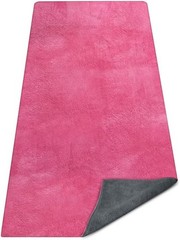 Yoga Mat Towel, Extra Thick (600GSM) Soft Hot Yoga Towel, Non-Slip and Sweat