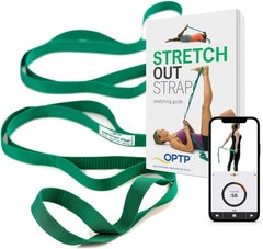 Stretch Out Strap Polyester 6ft Flexibility Mobility Exercise Therapy Yoga