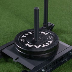 Titan Fitness Pro Sled Core Unit, 4-Post Push, Pull, or Drag Sled