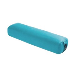 Junior Yoga Bolster – Aqua – Narrower Profile, Very Firm, Great for Smaller Y…