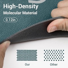 Double-Sided Non-Slip Yoga Mat Portable Foldable Eco-Friendly PVC Workout Mat US
