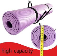 2 Pack Large Yoga Mat Holder Wall Mount Yoga Mat Storage Rack, Wall Shelf