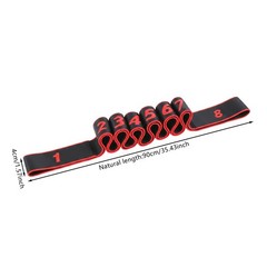 Multifunction Elastic Yoga Stretch Rope,Fitness Tension Band for Stretching,Yoga