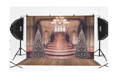 Kate Photography Foor Mats Light Brown Wood Printed Floor Mats Rubber Floor M…