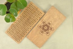 Sadhu Board “Metatron’s Cube” Galvanized Nails 10 mm/0.4 inch