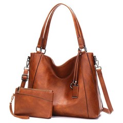 Long Keeper Vegan Leather Tote Handbags Women Large Capacity Hobo Shoulder Ba…