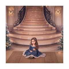 Kate Photography Foor Mats Light Brown Wood Printed Floor Mats Rubber Floor M…