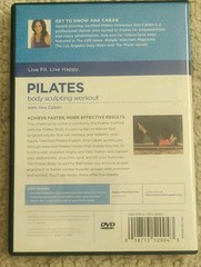 PILATES Body Sculpting Workout DVD With Ana Caban