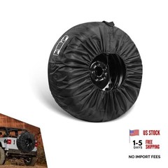 1 PC Spare Tire Covers, 210D Oxford Cloth Sun Protection debris Proof Storage