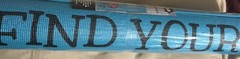 Evolve by Gaiam Yoga Mat Bag with Shoulder Strap & 5MM Designer Series Yoga Mat