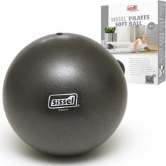 Pilates Soft Ball Gray | 8.5 in | Phthalate- & Latex-PVC | for Deep