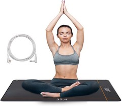 Grounding Mat,35.4×23.6 inches,Reconnect to The Earth EMF Recovery,for Foot