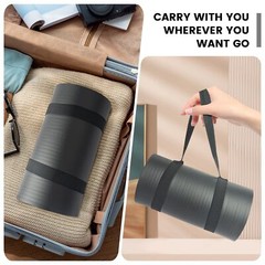 Yoga Knee Pad Cushion, Thick Yoga Mat Black