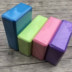 2pcs EVA Yoga Blocks Kit 1pcs Cotton Gym Fitness Yoga Stability Blocks Strap Set