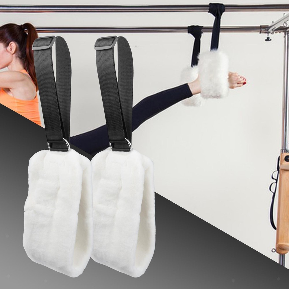 2x Pilates Straps for Reformer Yoga Straps Flexible Support Comfortable Pilates