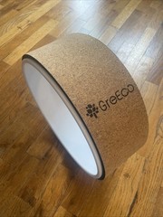 12 Inch Yoga Wheel GreEco Brand New Never Used Cork Outer Covering