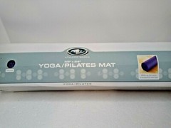 Athletic Works Yoga Mat Purple exercise 68 in L x 24 in W x 3 mm