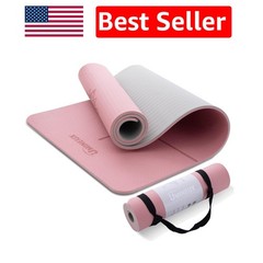 Eco-Friendly Yoga Mat 72”x24” – Ultra Comfortable Extra Thick Anti-Slip Design
