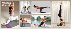 Yoga Knee Pads Cushion Non-Slip Knee Mat by , Knee Pad for Gardening Yard Work,