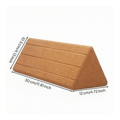 Stretch and Support Wedge Block Textured Stretch and Support Tool Block