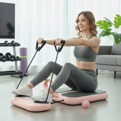 Multifunctional 5-in-1 Pilates Board – Ab Core Trainer with Push-Up Handles, …
