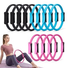 12 Pack Pilates Accessories for Women, 15 Inch Pilates Ring Magic Circle for …