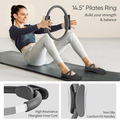 Nanati Pilates Kit 18Pcs Pilates Essentials Kit For Women Home Workouts Pilates